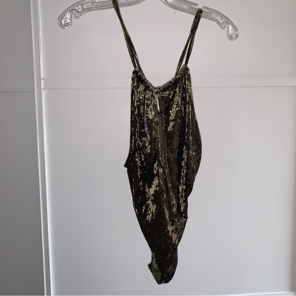 VELVET BODYSUIT - Picture 7 of 7